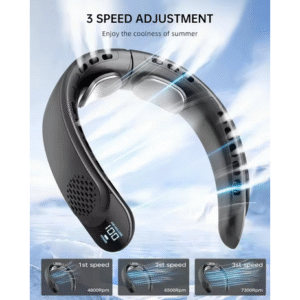 Appui-tête de voiture ventilateur d'air de refroidissement 3 vitesses réglable intérieur de voiture appui-tête arrière ventilateur refroidisseur alimenté par USB pour passager avant et arrière Caractéristique : 1.Puissance de refroidissement instantanée :Le ventilateur portable pour siège de voiture présente une conception à double turbine qui concentre et accélère le flux d'air, offrant un soulagement immédiat et un environnement frais dans votre véhicule pendant la chaleur étouffante. 2.Confort personnalisable :Avec un réglage du vent à trois vitesses, le ventilateur d'air de refroidissement de l'appui-tête de la voiture dissipe efficacement la chaleur estivale, garantissant que vos trajets sont toujours confortables et frais. 3.Installation sans effort :Le refroidisseur de ventilateur de l'appui-tête arrière intérieur de la voiture est livré avec une conception de bande magique qui permet une fixation et un détachement faciles, offrant une configuration simple et pratique compatible avec la plupart des modèles de voitures du marché. 4.Direction du flux d'air réglable :Adaptez votre expérience de refroidissement avec le ventilateur de l'appui-tête du siège auto, doté de sorties mobiles qui vous permettent d'ajuster l'angle du flux d'air pour diriger la brise exactement là où vous en avez besoin. 5.Fonctionnement pratique :Équipé d'un interrupteur indépendant et de grands boutons, le ventilateur de refroidissement du siège auto est conçu pour une utilisation facile, vous permettant de contrôler sans effort votre niveau de confort pendant la conduite.